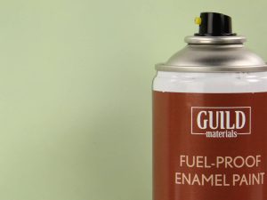Guild Lane Chroma Enamel Fuelproof Paint Matt Duck Egg Blue (400ml Aerosol)