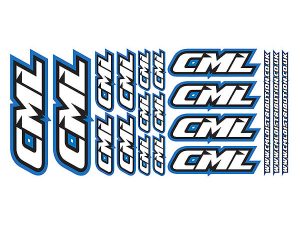 CML LOGO DECAL SHEET