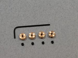 RACTIVE Collets w/allen key 14G (pk4)