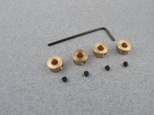 RACTIVE Collets w/allen key 8G (pk4)