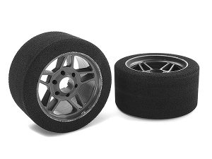 CORALLY ATTACK FOAM TYRES 1/8 CIRCUIT 32SHORE FR CARBON 69mm