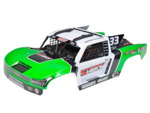 CORALLY BODY SHIROI + DRIVER INTERIOR + ROLL CAGE + BODY ACCESSORIES - GREEN CUT