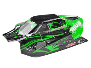 CORALLY POLYCARBONATE BODY ASUGA XLR PAINTED GREEN CUT 1 PC