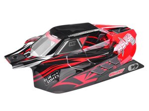 CORALLY POLYCARBONATE BODY ASUGA XLR PAINTED RED CUT 1 PC