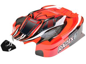 CORALLY POLYCARBONATE BODY RADIX 6 XP PAINTED CUT 1 PC