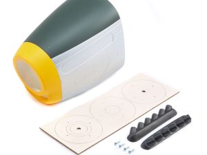 HAN Cowling with Exhausts: P-51D Mustang 20cc