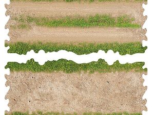 CRAWLER PARK 2 X DIRT AND GRASS STRAIGHTS FOR 1/24 RC CRAWLER PARK