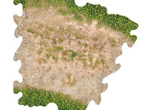 CRAWLER PARK 3 X MUD BEND FOR 1/24 RC CRAWLER PARK CIRCUIT