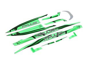 PRB Decal Set Black/Green: Impulse 32