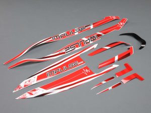 PRB Decal Set White/Red: Impulse 32