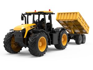 Double E 1:24 JCB RC Farm Tractor with Tipping Trailer