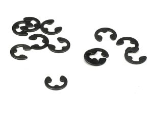 E-Clips, 3mm Shaft (12)