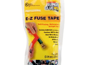 Super Glue E-Z Fuse Silicone Tape Red (1in × 10ft)