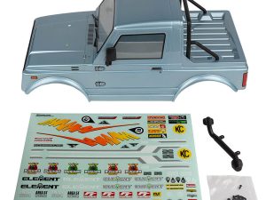 ELEMENT RC ENDURO BUSHIDO+ BODY SET METALLIC BLUE