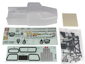 ELEMENT RC ENDURO ECTO BODY SET - CLEAR