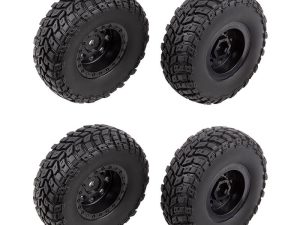 ELEMENT RC ENDURO12 WHEELS & TYRES - BLACK