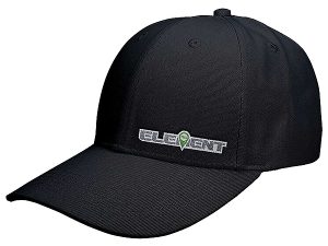 ELEMENT RC HAT/CAP CURVED BILL BLACK
