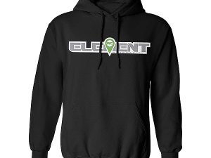 ELEMENT RC LOGO HOOD PULLOVER BLACK - X-LARGE