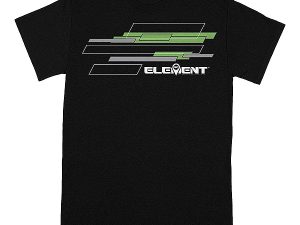ELEMENT RC RHOMBUS T-SHIRT BLACK - MEDIUM