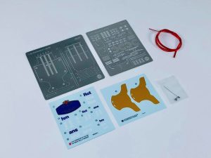 Nunu Etching Detail Parts: Porsche 911 1984 Oman Rall