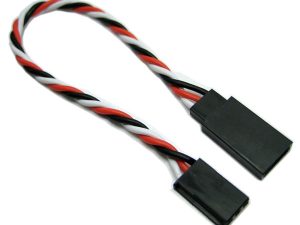 Etronix 45cm 22Awg Futaba Twisted Extension Wire