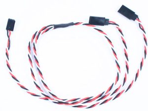 Etronix 60cm 22Awg Futaba Twisted Y Extension Wire