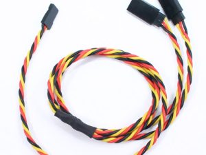 Etronix 60cm 22Awg Jr Twisted Y Extension Wire