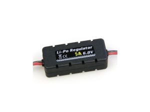 ETRONIX LI-PO REGULATOR 6.0V 5A w/CASING 20x14x49mm