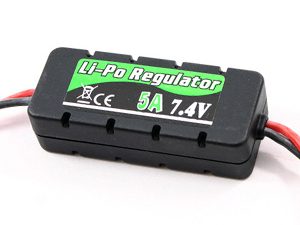 ETRONIX LI-PO REGULATOR 7.4V 5A w/CASING 20x14x49mm