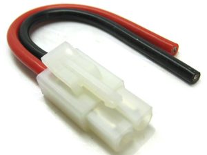 Etronix Male Tamiya Connector With 10cm 14Awg Silicone Wire