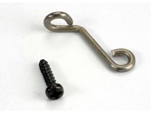 Traxxas Exhaust pipe hanger, metal (N. Sport) (side exhaust engines only)