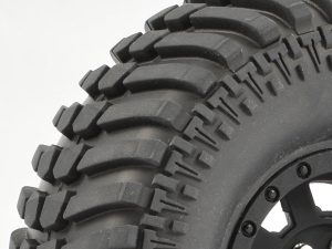 FASTRAX 1:10 CRAWLER PASO 1.9 MOUNTED SCALE WHEEL BLACK