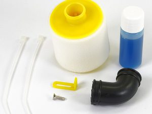 Fastrax 1/8th Air Filter w/Oil Re-Buildable - Yellow