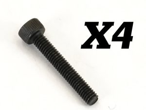 Fastrax Backplate Screws For Fastrax Torque Starts M2.5 X 16mm (4)