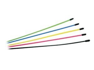 FASTRAX MULTI COLOURED ASSORTED ANTENNA TUBES 6pcs