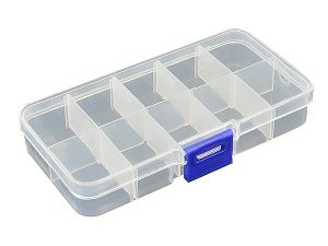 FASTRAX PARTS BOX 130mm x 68mm (10 SECTIONS)