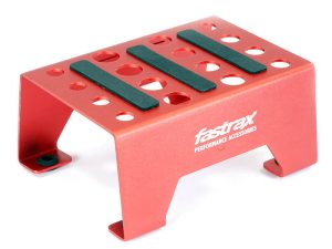 FASTRAX UNIVERSAL ALUMINIUM CAR STAND RED