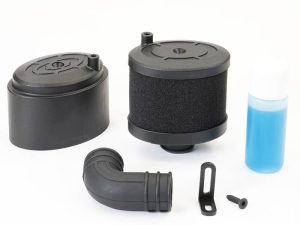 Fastrax Waterproof Air Filter 1/8th w/Air Filter Oil - Black