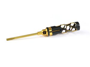 ARROWMAX FLAT HEAD SCREWDRIVER 5.0 X 100MM BLACK GOLDEN