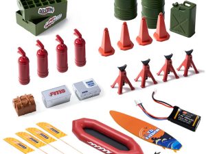 FMS LAND ROVER TROPHY DECORATION SET WITH BATTERY