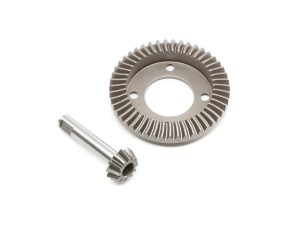 LOS Front 47T Diff Gear and 12T Pinion: 8, 8T RTR