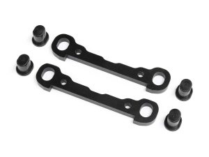 LOS Front Hinge Pin Braces, Black: DBXL 2.0