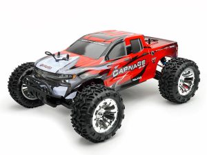 FTX CARNAGE 2.0 1/10 BRUSHED TRUCK 4WD RTR - RED
