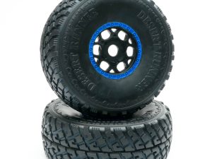 FTX GRAND APACHE MOUNTED WHEEL & TYRE (PR) - BLUE