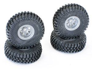 FTX OUTBACK MINI X 2.0 FINDER MOUNTED TYRES/GREY WHEELS