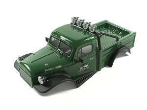 FTX OUTBACK MINI X 2.0 TEXAN GLOSSY GREEN COMPLETE PRE-BUILT BODY