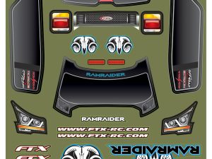 FTX RAMRAIDER DECAL SHEET