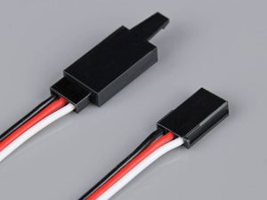 Radient Futaba HD Extension Lead with Clip 100mm
