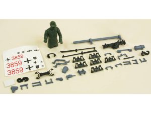 Henglong German Panzer IV F2 Decals/Driver/Fittings (Grey) (for HLG3858)