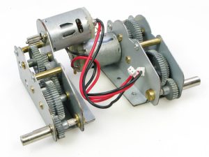 Henglong German Tiger I/Panther Metal Gearbox/Motor Set (for HLG3818 / 3819)